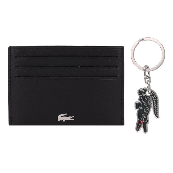 Lacoste Core Essentials FG Kreditkartenetui Leder 10 cm Geschenkbox