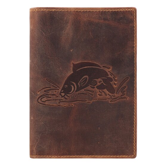 Greenburry Vintage Dokumenten Etui Leder 12 cm