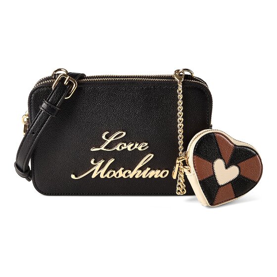 Love Moschino Heart Charm Umhängetasche Leder 20 cm
