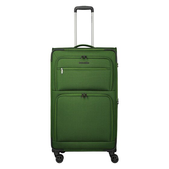 Travelite Cubis 4 Rollen Trolley L 83 cm mit Dehnfalte