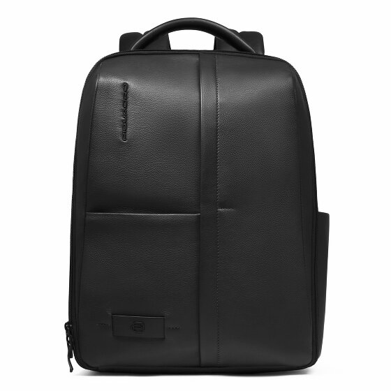 Piquadro Russel Daypack RFID Schutz Leder 41 cm Laptopfach
