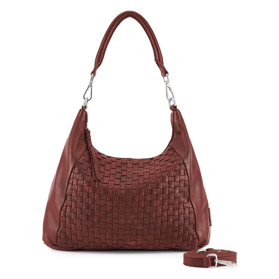 FredsBruder Calm Weave Schultertasche Leder 38 cm