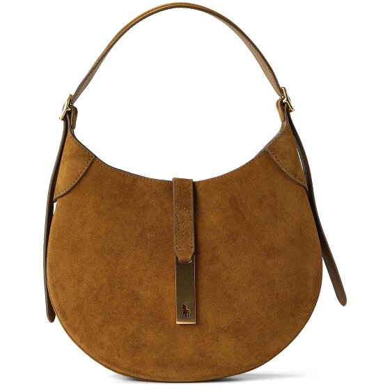 POLO RALPH LAUREN Polo ID Schultertasche Leder 25 cm