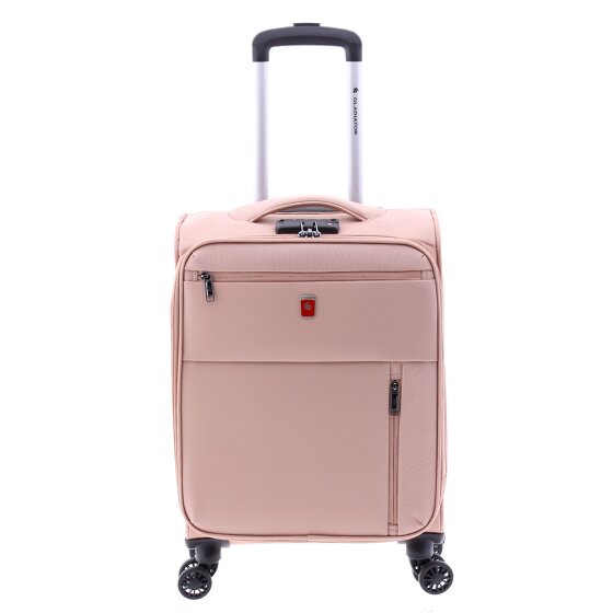 Gladiator 3700 4 Rollen Kabinentrolley 55 cm mit Dehnfalte