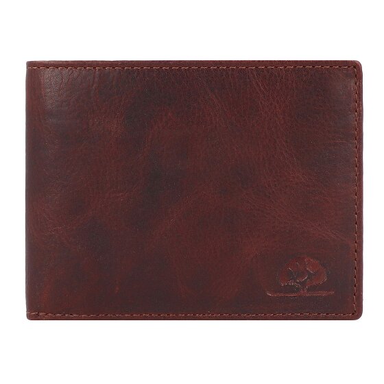 Greenburry Rugged Geldbörse RFID Schutz Leder 12.5 cm
