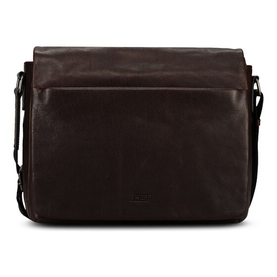 Jost Glasgow Aktentasche RFID Schutz Leder 34 cm Laptopfach