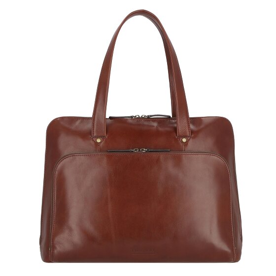 Leonhard Heyden Cambridge Schultertasche Leder 41 cm Laptopfach