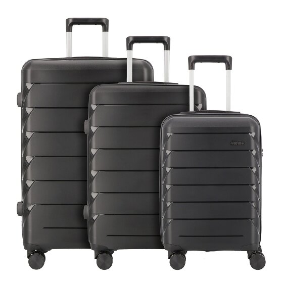 d&n Travel Line 4100 4 Rollen Kofferset 3-teilig