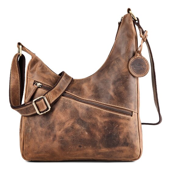 Greenburry Vintage Umhängetasche Leder 31 cm