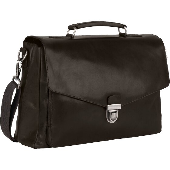 Leonhard Heyden Roma Aktentasche Leder 40 cm Laptopfach