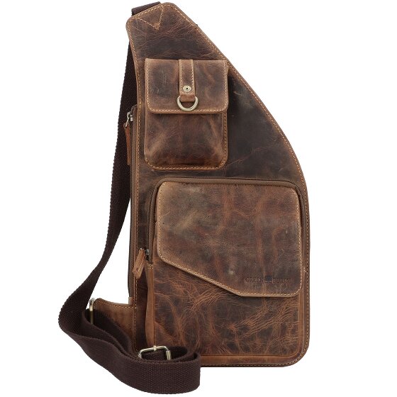 Greenburry Vintage Umhängetasche Leder 20 cm