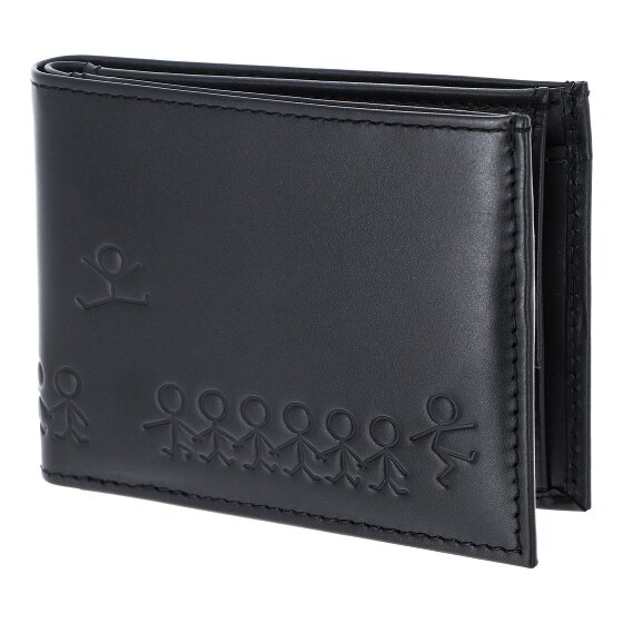 oxmox Leather Geldbörse RFID Schutz Leder 11 cm