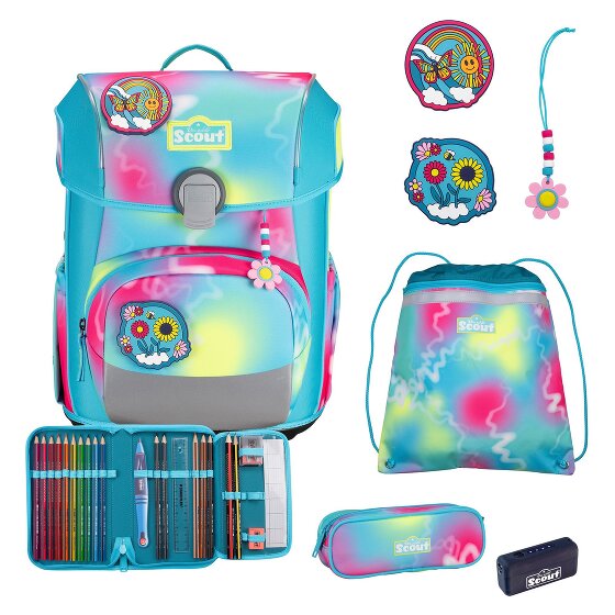 Scout Neo Exklusiv Safety Light Schulranzen-Set 5-teilig