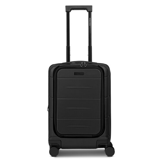 Police London 4 Rollen Kabinentrolley 55 cm Laptopfach mit Dehnfalte