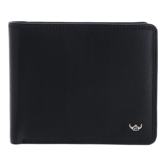 Golden Head Polo Geldbörse RFID Schutz Leder 12 cm