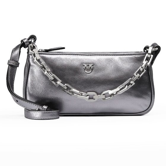 PINKO Half Moon Handtasche Leder 23 cm
