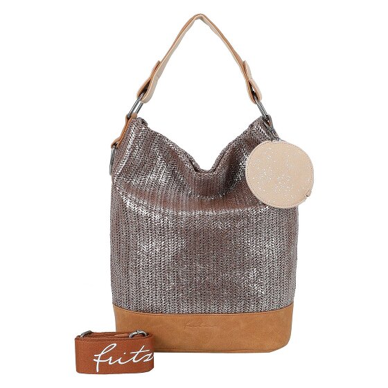 Fritzi aus Preußen Limited Painted Straw Schultertasche 27 cm