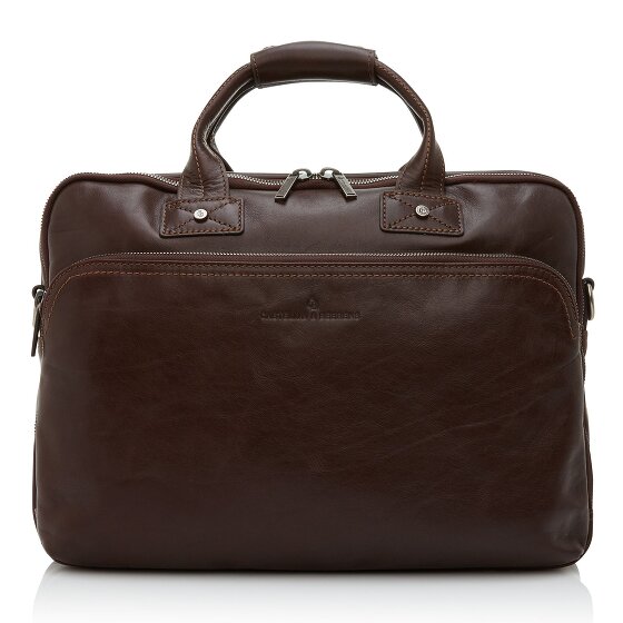 Castelijn & Beerens Firenze Aktentasche RFID Leder 43 cm Laptopfach