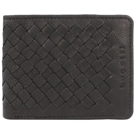 Bugatti Woven Geldbörse Leder 11 cm