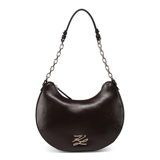 Karl Lagerfeld Autograph Schultertasche Leder 28.5 cm