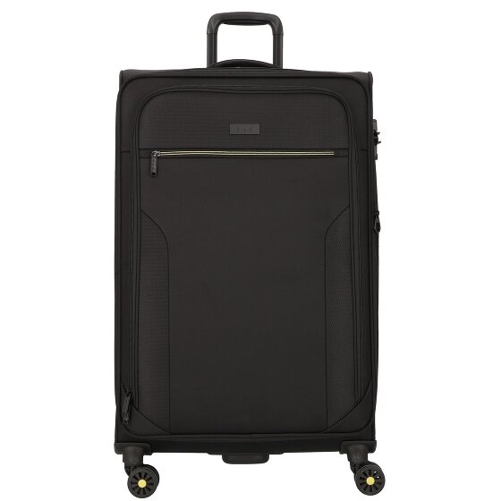 d&n Travel Line 9704 4 Rollen Trolley L 78 cm mit Dehnfalte