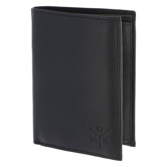 oxmox Leather Geldbörse RFID Schutz Leder 13 cm