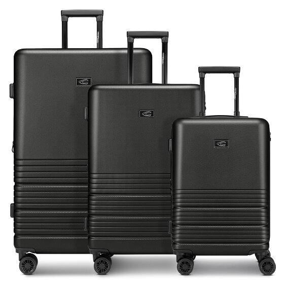 camel active Hanoi 4 Rollen Kofferset 3-teilig mit Dehnfalte