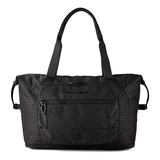 Piquadro Hex Schultertasche 28 cm mit Dehnfalte