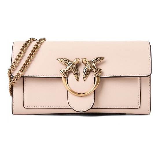 PINKO Love One Clutch Tasche Leder 19 cm