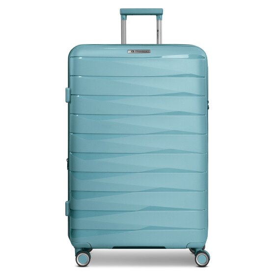 Franky London 4 Rollen Trolley L 74 cm mit Dehnfalte