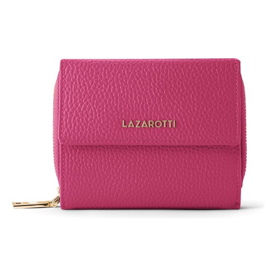 Lazarotti Bologna Leather Zip-Around Geldbörse Leder 12 cm