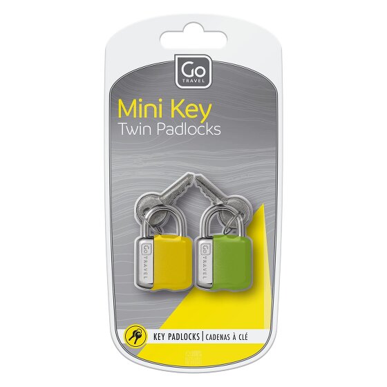 Go Travel Gepäckzubehör Vorhängeschloss Set 2 tlg.