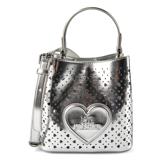 Love Moschino Basket Laminated Handtasche 21 cm