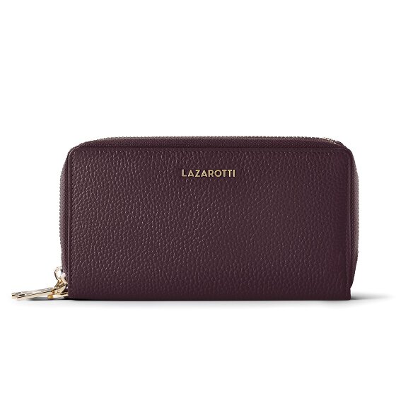 Lazarotti Bologna Leather Geldbörse RFID Schutz Leder 20 cm