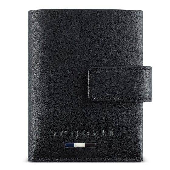 Bugatti Romeo Kreditkartenetui RFID Schutz Leder 7.5 cm