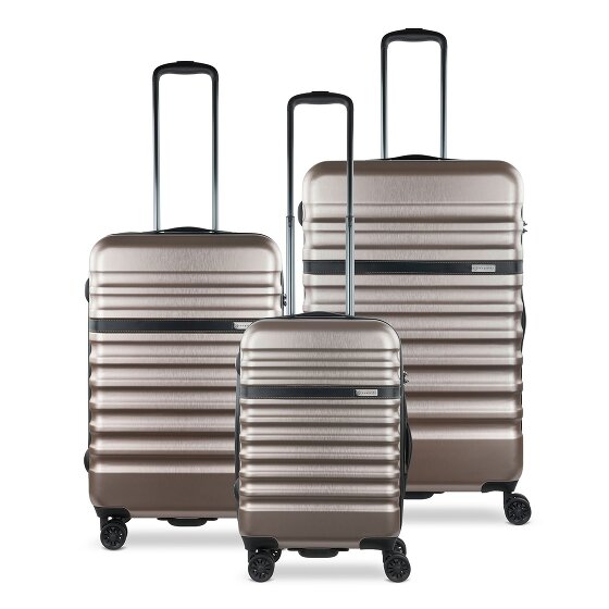 Bugatti Corium 4-Rollen Kofferset 3tlg.