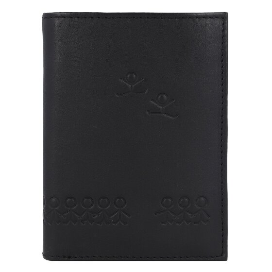 oxmox Leather Geldbörse RFID Schutz Leder 9.5 cm