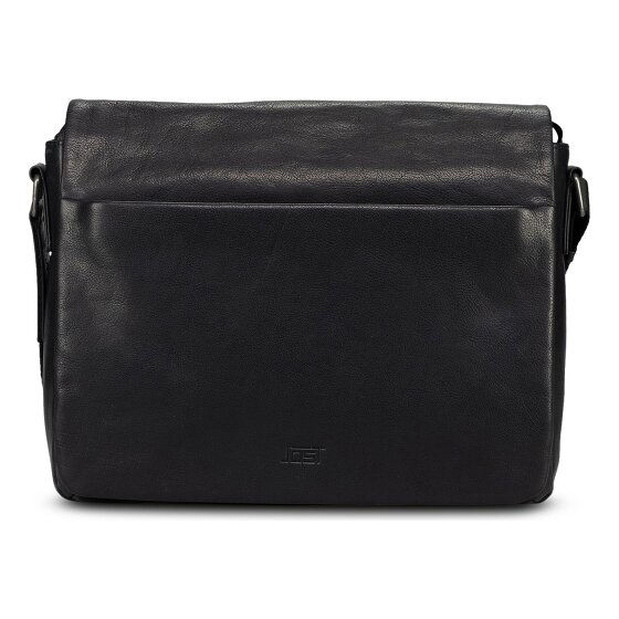 Jost Glasgow Aktentasche RFID Schutz Leder 34 cm Laptopfach