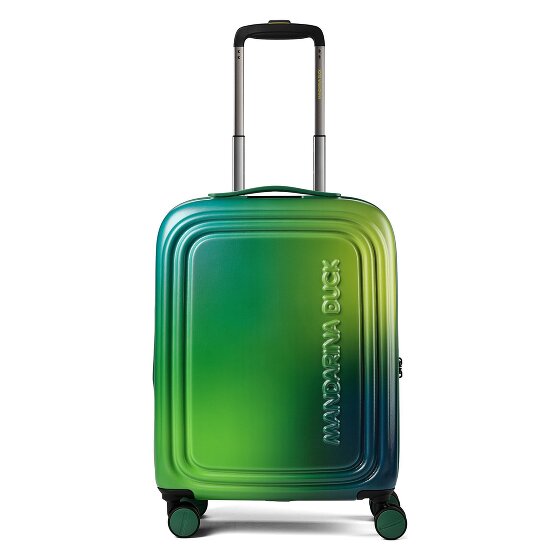 Mandarina Duck Logoduck + 4 Rollen Kabinentrolley 55 cm mit Dehnfalte