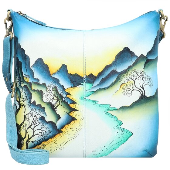 Greenland Nature Art+Craft Umhängetasche Leder 32 cm