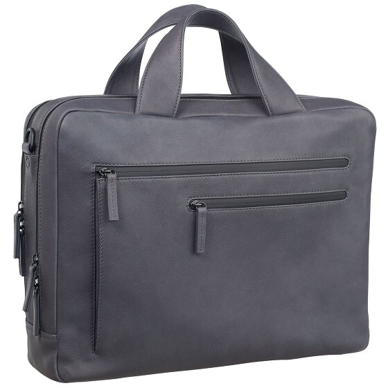 Leonhard Heyden Den Haag Aktentasche Leder 40 cm Laptopfach