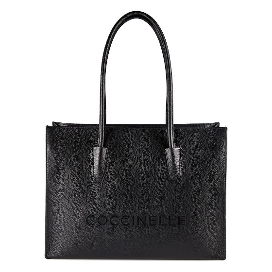 Coccinelle Myrtha Schultertasche Leder 40 cm Laptopfach