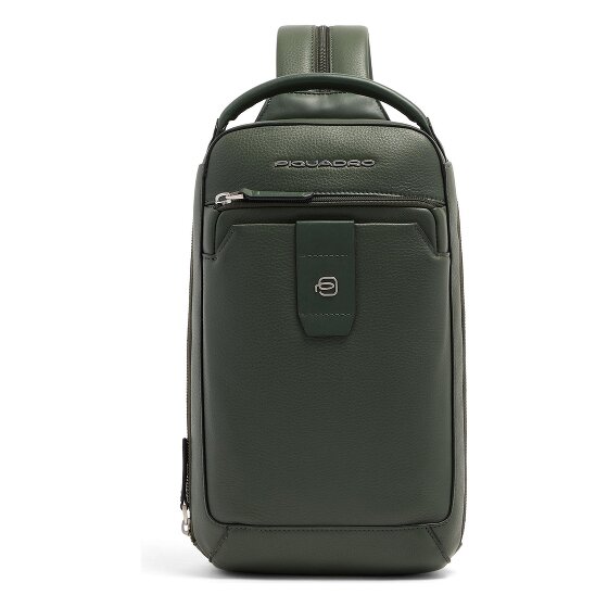 Piquadro Tebe Sling Bag RFID Schutz Leder 36 cm