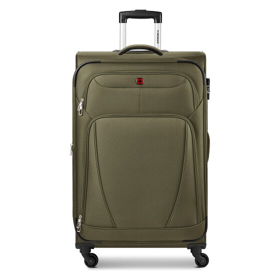 Wenger Beaumont 4 Rollen Trolley L 78 cm mit Dehnfalte