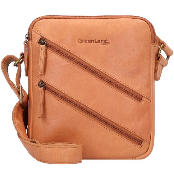 Greenland Nature Nature Umhängetasche RFID Leder 21 cm