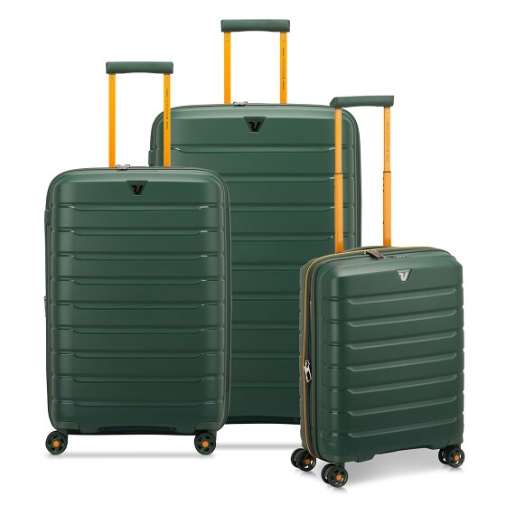 Roncato B-Flying Move 4 Rollen Kofferset 3-teilig mit Dehnfalte