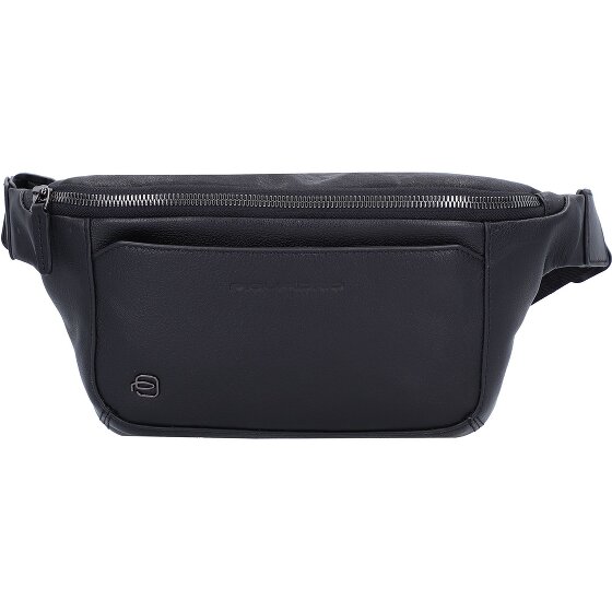 Piquadro Black Square Gürteltasche Leder 31 cm