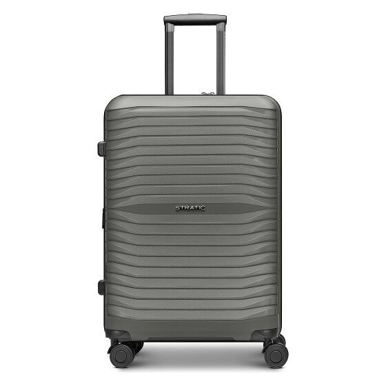 Stratic Shine 4 Rollen Trolley 66 cm mit Dehnfalte