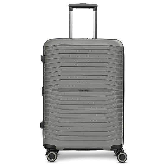 Stratic Shine 4 Rollen Trolley 65 cm mit Dehnfalte
