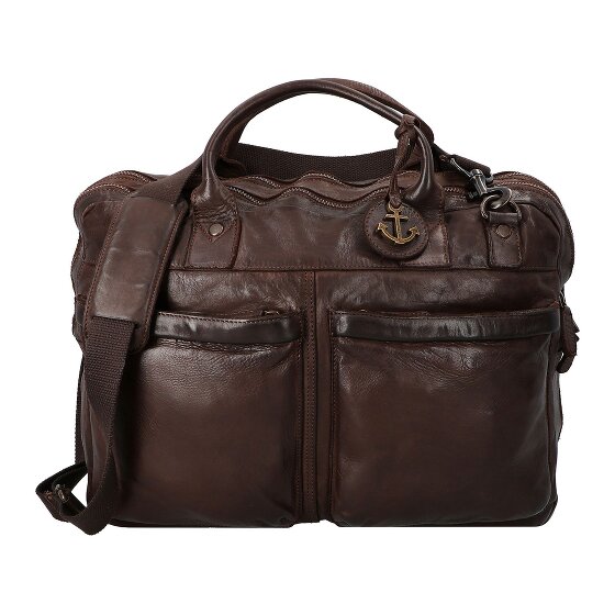 Harbour 2nd Balthazar Aktentasche Leder 42 cm Laptopfach